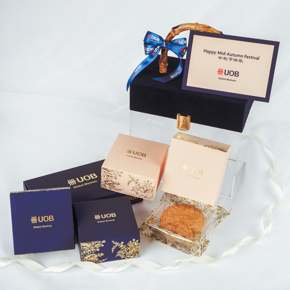 Custom Mooncake Gift Set In Premium Acrylic Casing