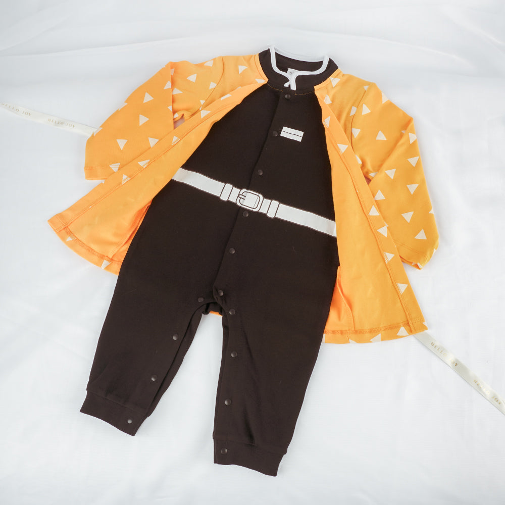 Demon Slayer Baby Outfit - Zenitsu (12-18 Month)