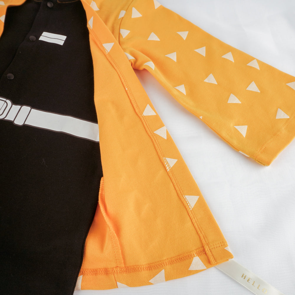 Demon Slayer Baby Outfit - Zenitsu (12-18 Month)