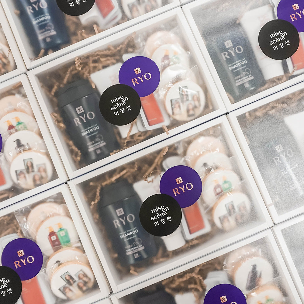 Gift Box with Custom Cookies