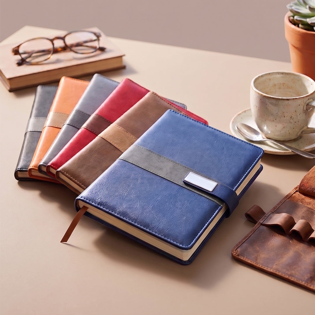 Executive Notebook & Flask Set