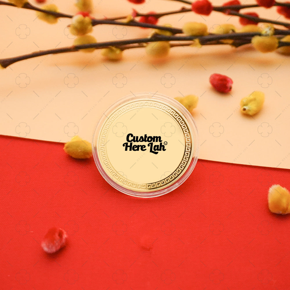 Custom Gold Plated Coin