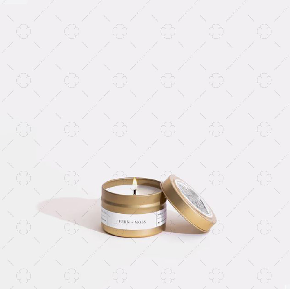 Travel Size Candle with Custom Label