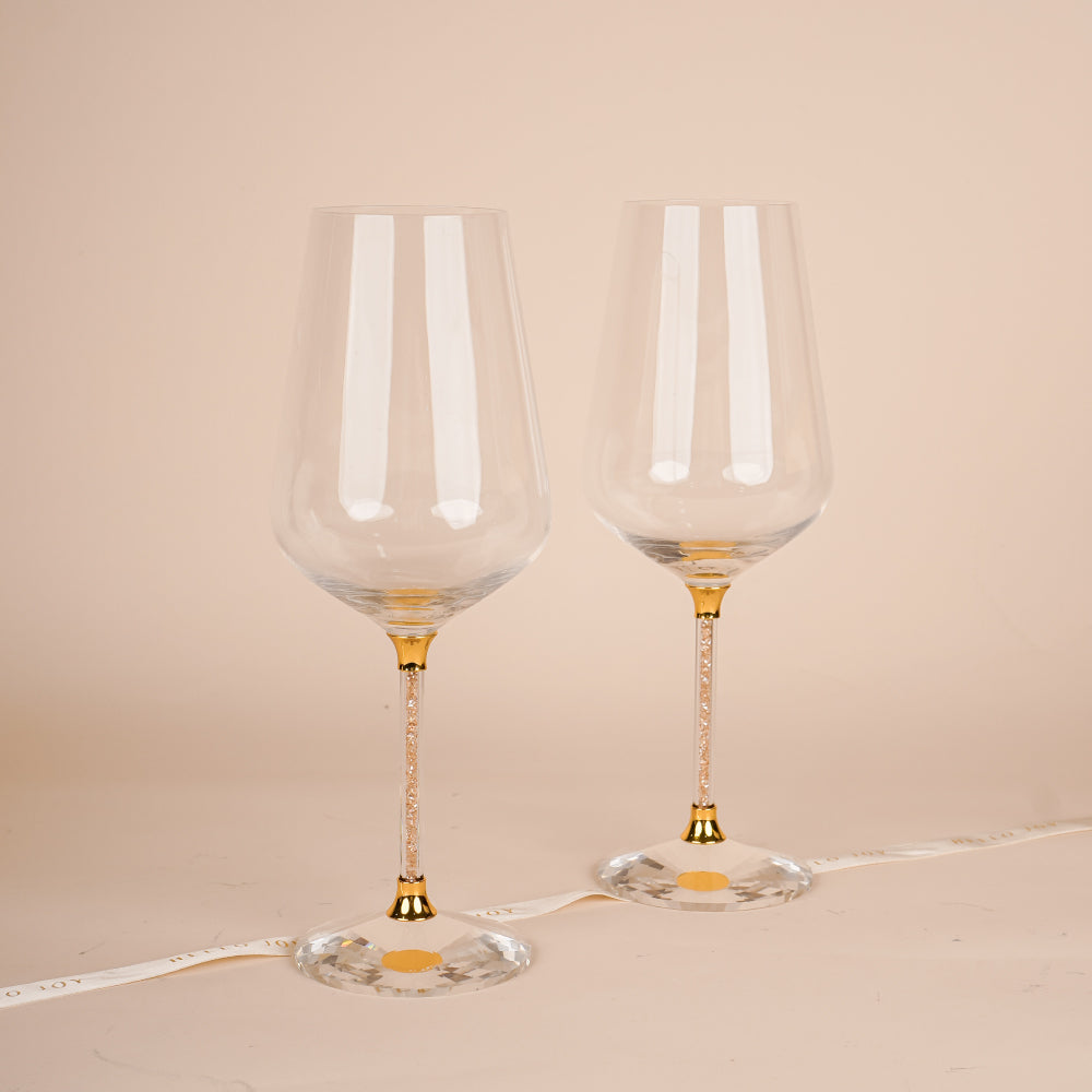 Crystal Radiance Wine Glass Gift Set