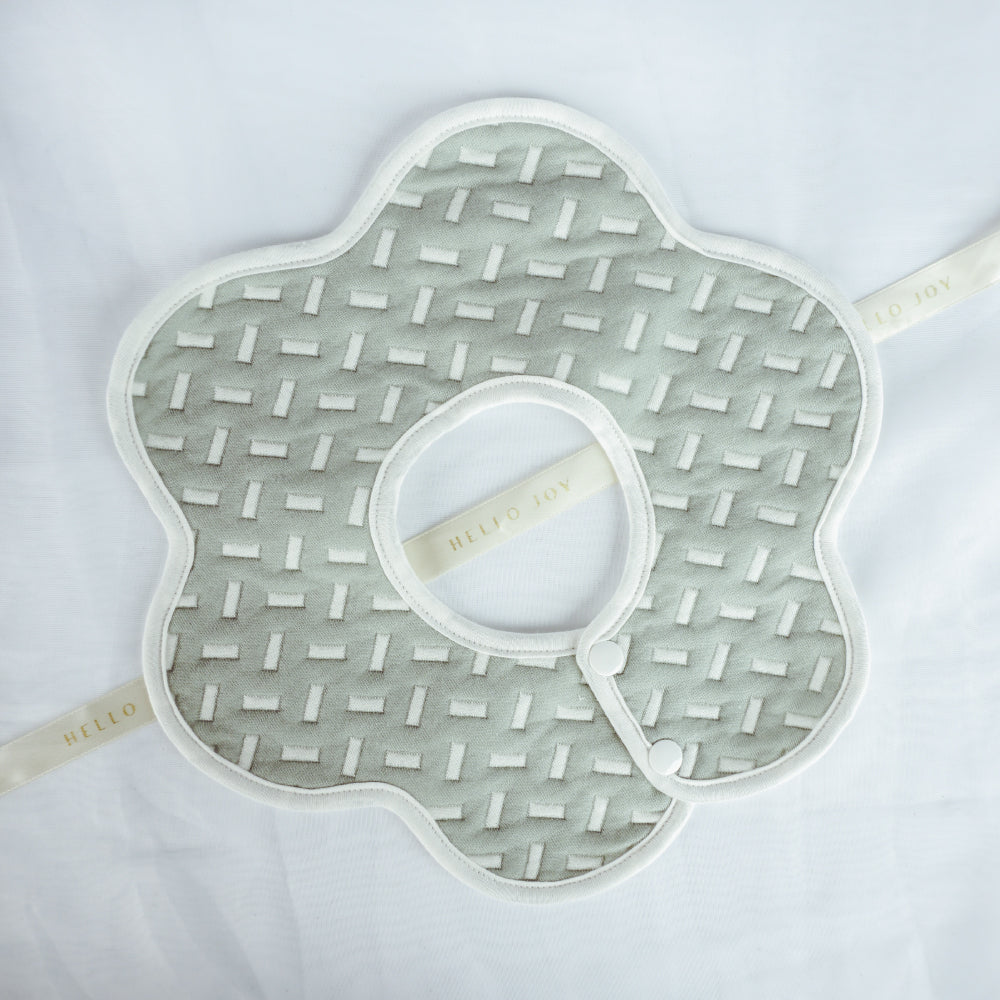 Flower Baby Bib