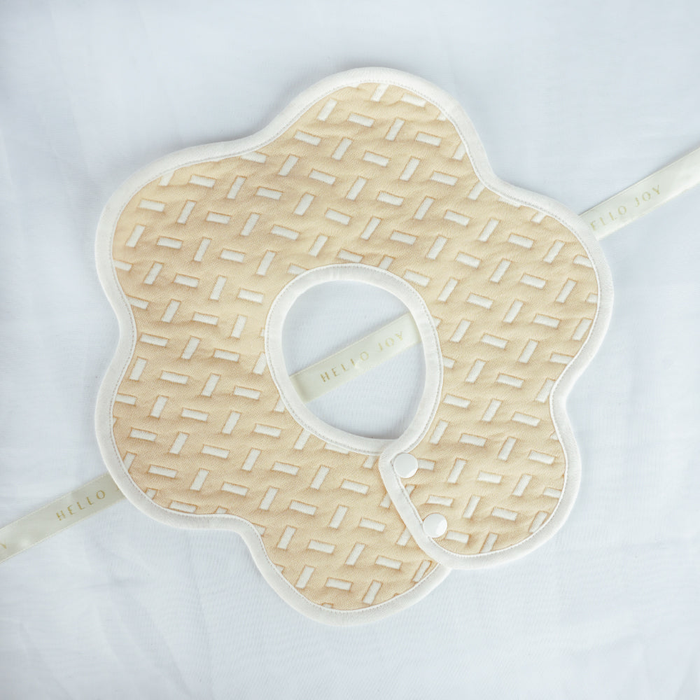 Flower Baby Bib