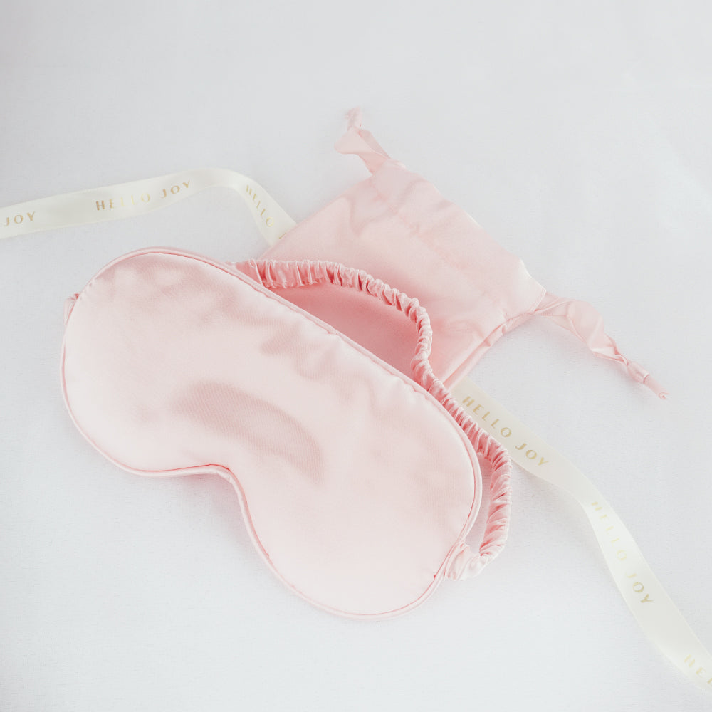 Satin Sleep Mask with Pouch