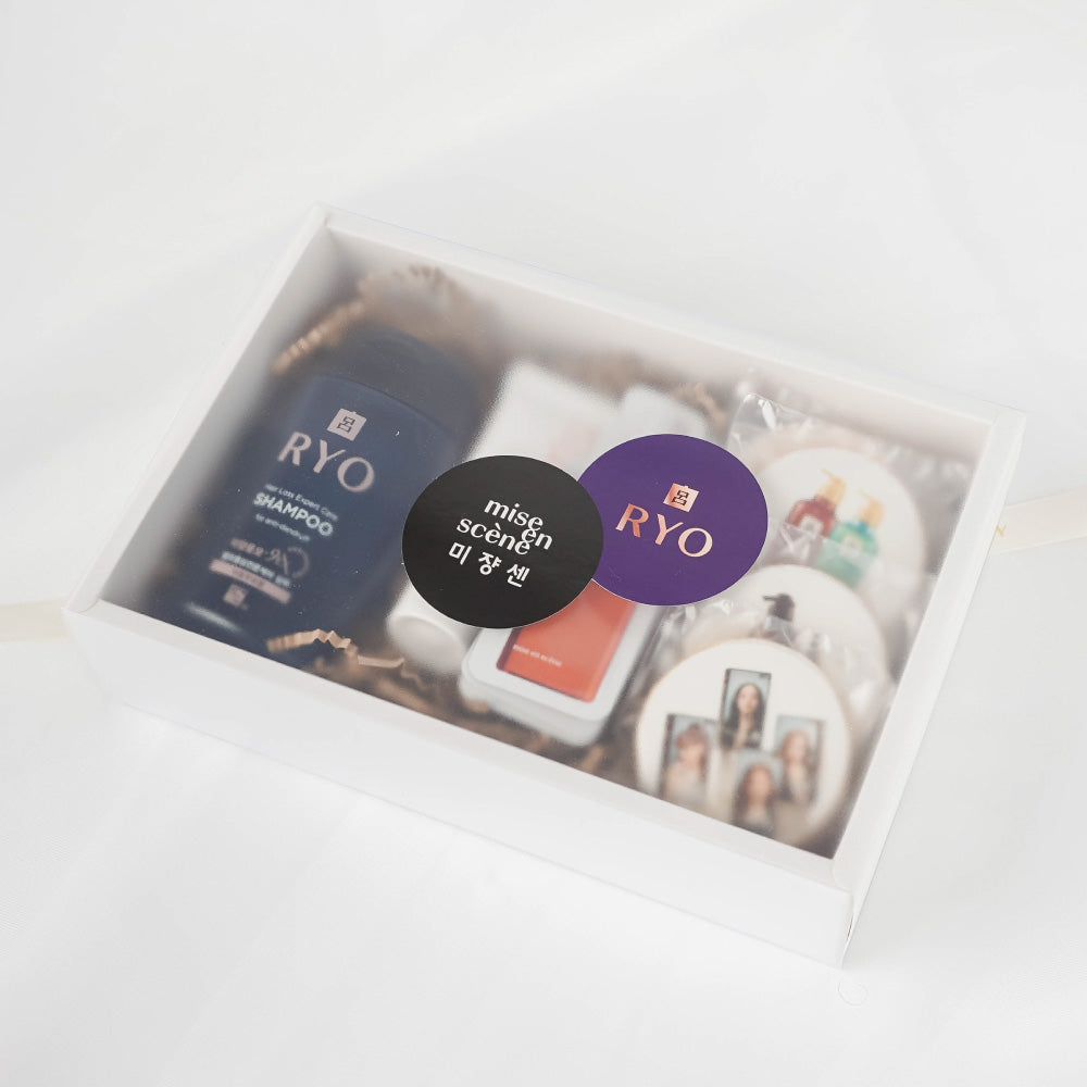 Gift Box with Custom Cookies