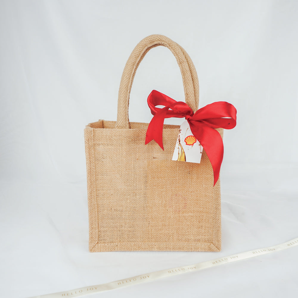 Jute Bag with Portable Blender