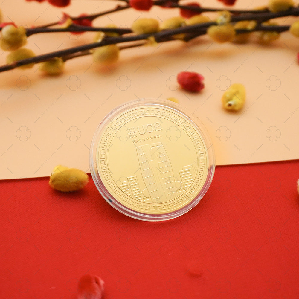 Custom Gold Plated Coin