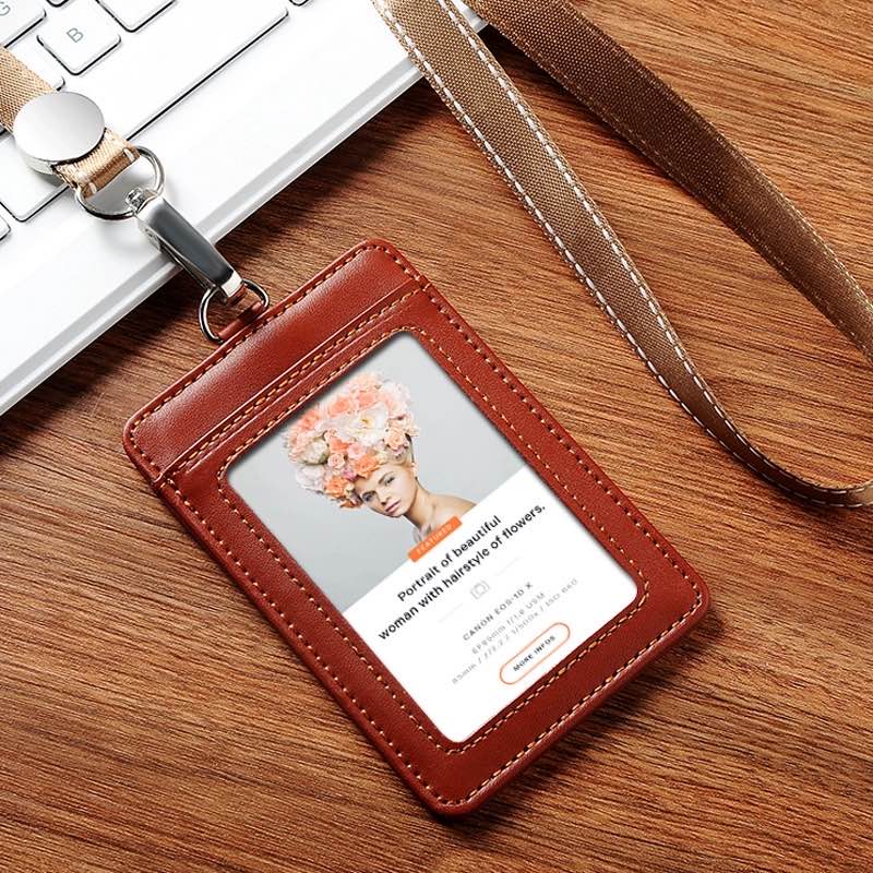 Aria Leather ID Holder