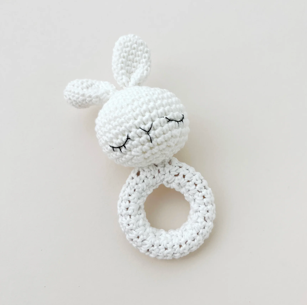 Bunny Handmade Crochet Teether