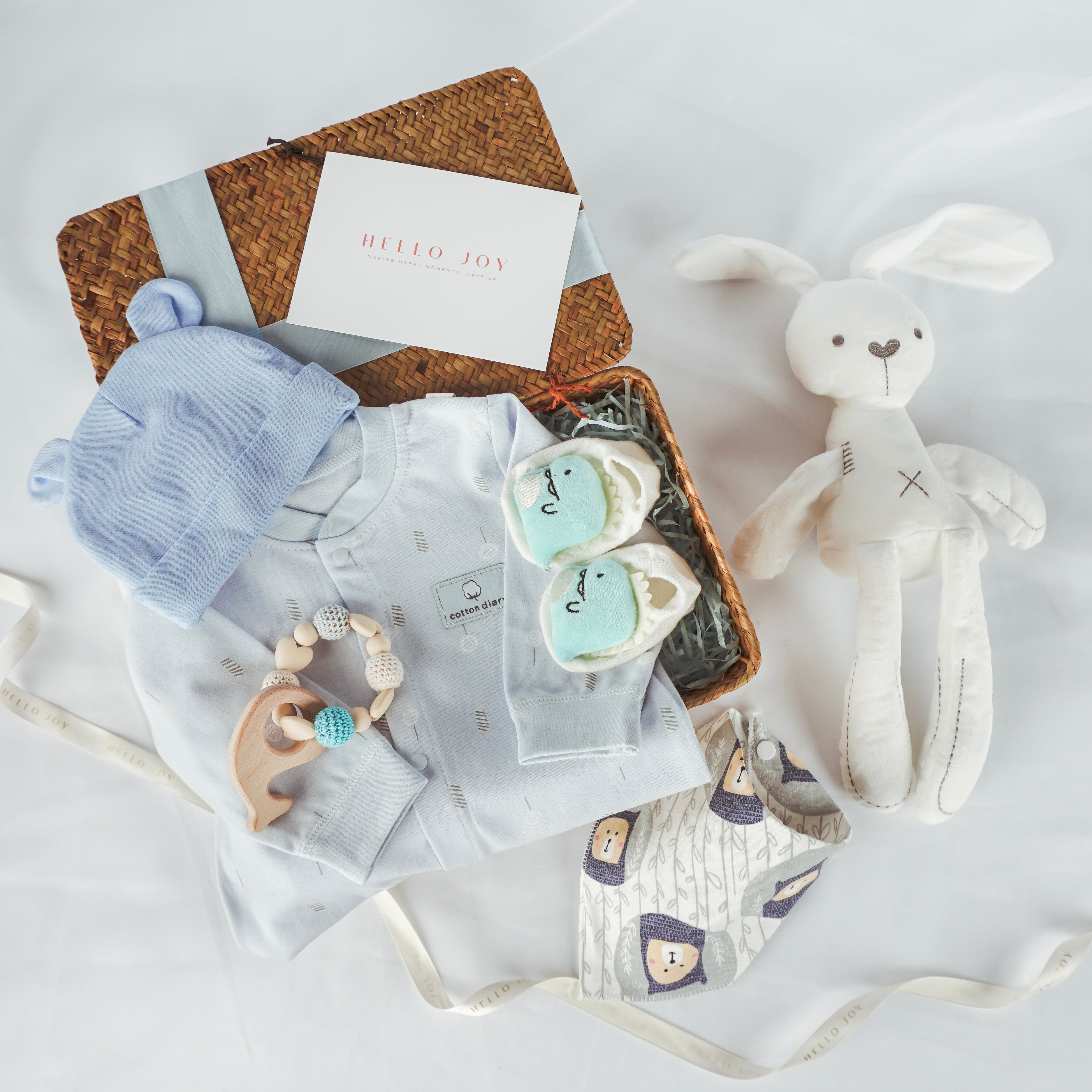 Baby's Blue Basket