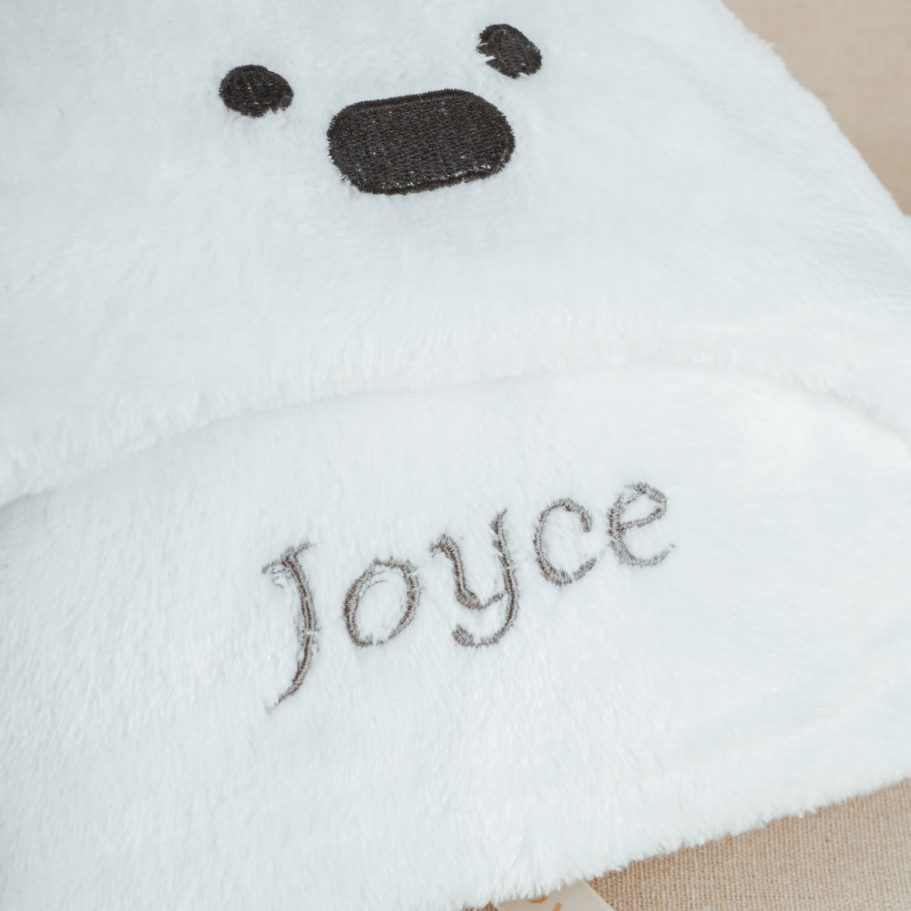 Baby Soft Blanket Towel with Hooded (Customisable)