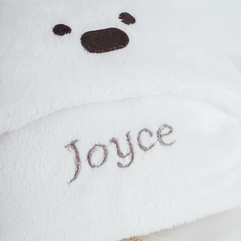 Baby Soft Blanket Towel with Hooded (Customisable)